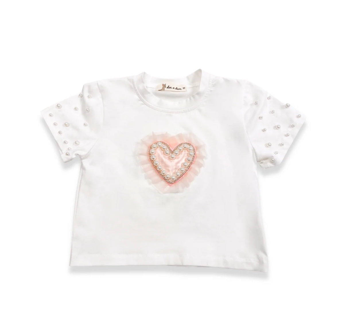 Pearl Heart Patch Tee